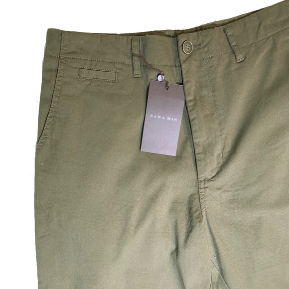 Zara Man Relaxed Fit Chinos.  NWT.  Size 30/31 - Picture 2 of 7